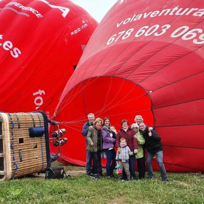 Activitat en família des de l'aire